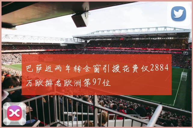 巴萨近两年转会窗引援花费仅2884万欧排名欧洲第97位